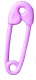 Pink Mini Safety Pins