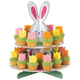 Bunny Treat and Egg Cupcake Stand
