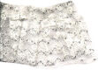 Silver Jewel Lace Cake Ruffle