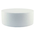 Styrofoam Cake Dummy-Round 7 x 4"