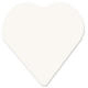Waxed Heart Cake Cardboards 18"