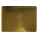 19x14 Rectangular Cake Cardboards Corrugated Gold