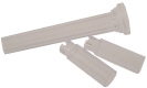 Scored Columns-Round-Bakery Craft-Clear-9"