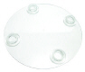 16" Crystal Splendor Four Hole Base Plate