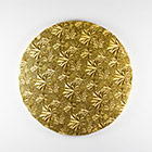 Cake Drum-Gold Foil Round-18"