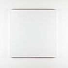 Cake Drum-White Foil Square-12"
