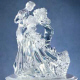Clear Bianca Wedding Cake Topper