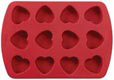 Petite Silicone Heart Pan