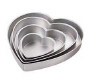 4 Pc. Heart Cake Pan Set