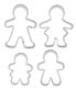 Cookie Cutter Set - Gingerbread Family