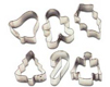 Cookie Cutter Set - Christmas Metal Collection