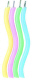 Pastel Wavy Trick Sparkler Candles
