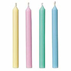 Round Pastel Celebration Candles