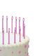 Pink Color Flame Candles