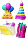 Candle Set-Party Time
