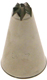 #107 - Swirl Drop Flower Stainless Steel Tip