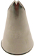#112 Large Leaf Tip w/ Vein Notches - Stainless Steel