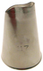 #117 Double Curve Petal-Metal Tip