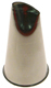 #121 Curved Petal-Large Opening-Metal Tip