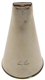 #44 Ribbon/Basket Weave Metal Tip