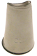 #61 Curved Rose Petal Metal Tip