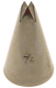 #74 Leaf/Star (3 Short, 2 Long Openings) Metal Tip