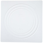 14" Wilton Square White Separator Plate