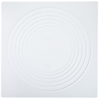 18" Wilton Square White Separator Plate