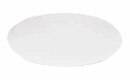 14" Wilton Round White Plastic Separator Plate