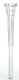 Crystal Look Pillars-Wilton-Spiked-7"