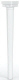 Grecian Pillars-Wilton-Spiked-9"