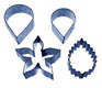 Gumpaste/Fondant Cutters-Rose Collection, Medium