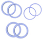 Spacer Rings Set for 1" Rolling Pin