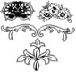 Gumpaste/Fondant Cutters-JEM Scrolls & Pansy