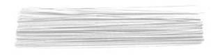 28 Gauge White 14" Covered Wire