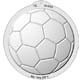 Plastic Cake Pan- Soccer Ball