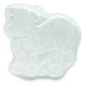 Plastic Cake Pan-Cow