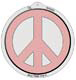Plastic Cake Pan- Peace Sign