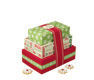 Cookie Gift Box Kit - Holiday Stacked