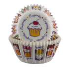 Mini Muffin Cups- Cupcake Print