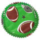 Standard Baking Cupcake Papers-Football
