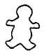 Cookie Cutter-Gingerbread Boy