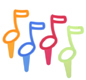 Music Note Picks