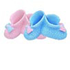 Baby Booties Cake Toppers