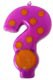 Number Candle ? Stripes/Dots