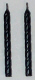 Spiral Candles-Black
