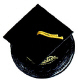 Graduation Hat-Black