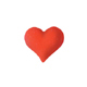 Dec-Ons® Molded Sugar - Red Heart