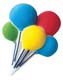 Dec-Ons® Molded Sugar - Balloon Clusters