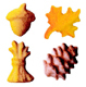 Dec-Ons® Molded Sugar - Fall Assortment